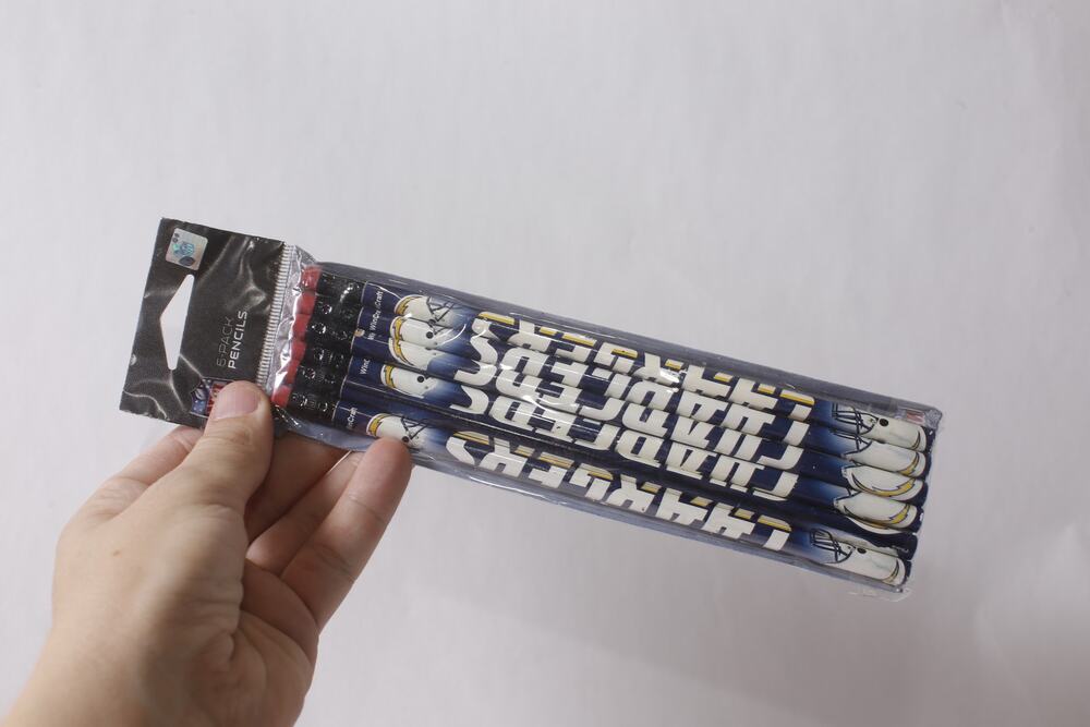 NFL Los Angeles Chargers 6-pack Pencils Set Football ~ 260917-WH 710